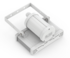 Светодиодный светильник ECOLED-8/20W/2125/G SPOTLIGHT (12-24V, 36V)